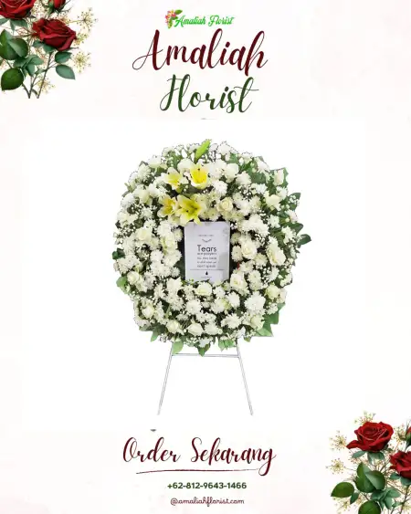 Krans Bunga Duka cilamaya kulon