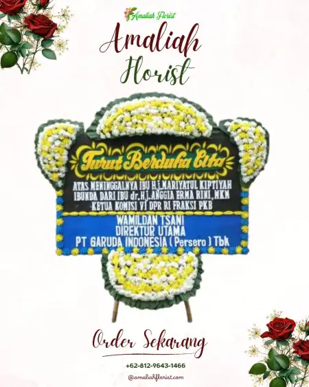 Papan Bunga Duka cilamaya kulon